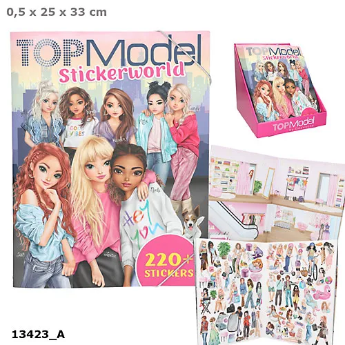 Zestaw z naklejkami Top Model 13423A, DEPESCHE