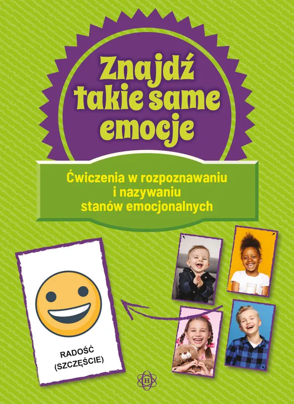Znajdź takie same emocje, ćwiczenia dla dzieci, Harmonia